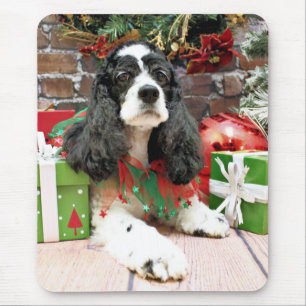 Christmas - Cocker Spaniel - Laci Mouse Pad
