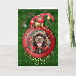 Christmas - Cocker Spaniel - Murphy Holiday Card