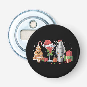 Christmas Cocktail Espresso Martini Drinking Party Bottle Opener