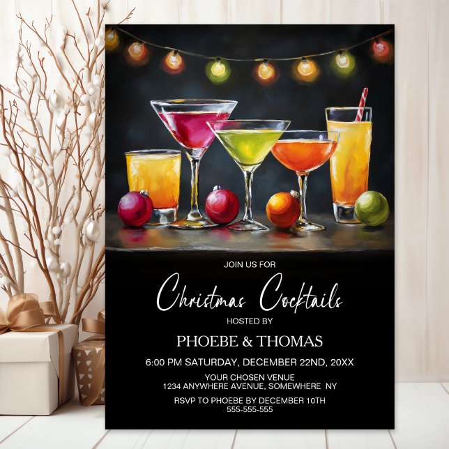 Christmas Cocktail Party Invitation (Creator Uploaded)