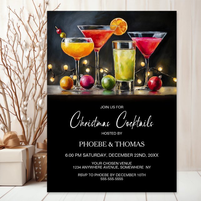 Christmas Cocktail Party Invitation (Creator Uploaded)