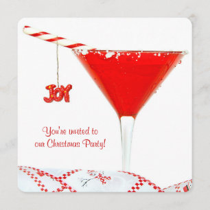 Christmas Cocktail Party Invitation