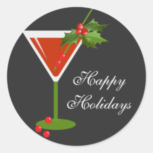 Christmas Cocktail Party Sticker