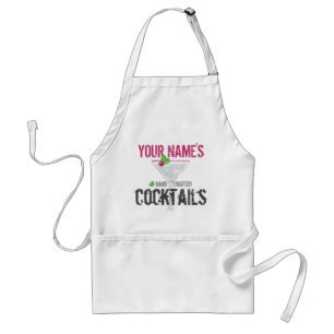 Christmas Cocktail Personalized Standard Apron