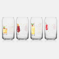 Christmas Cocktail Recipe Set 1