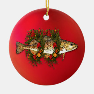 Christmas Cod Ornament
