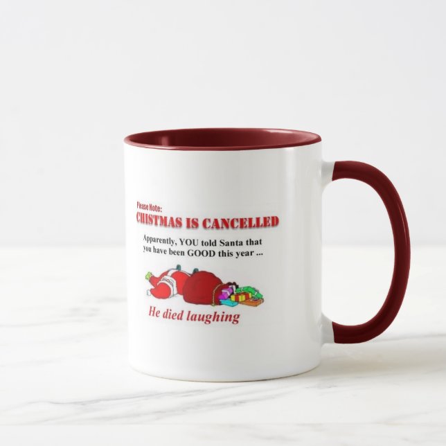 christmas coffee cup (Right)