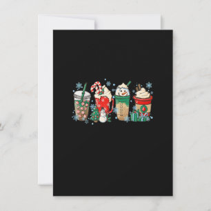 Christmas Coffee For Womens Sweets Winter Cosy Cof Invitation