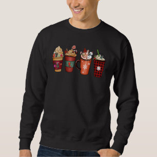 Christmas Coffee Latte Spice Matching Family Pjs P Sweatshirt