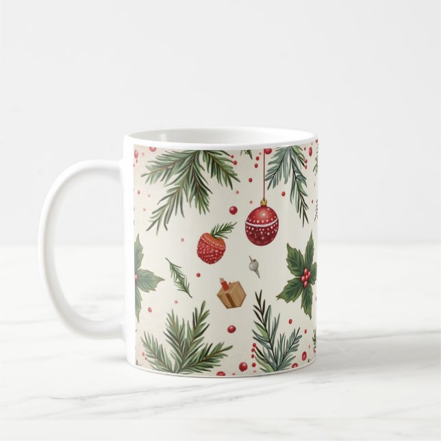 Christmas Coffee Mug (Left)