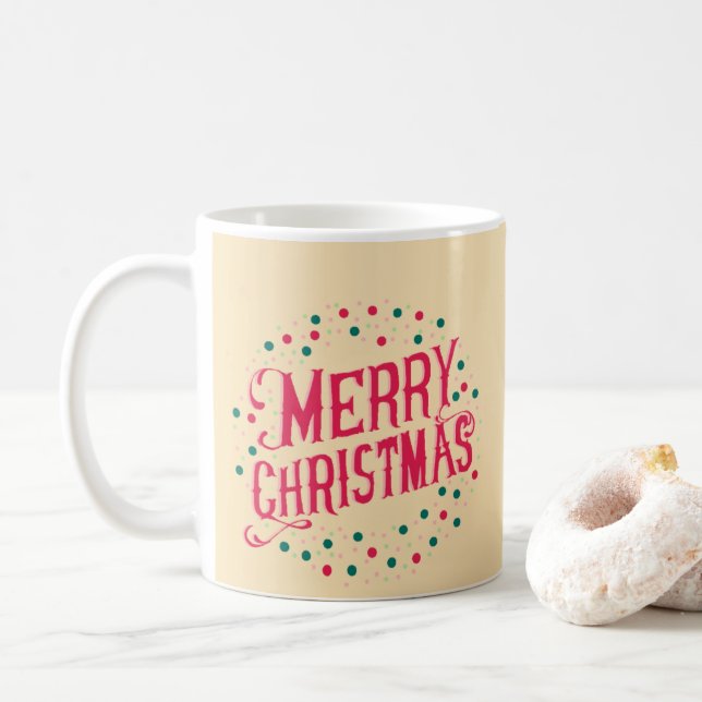 Christmas Coffee Mug (With Donut)