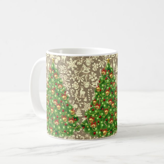 Christmas Coffee Mug (Front Left)