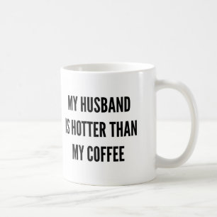 Christmas coffee my husband is hotter than mug