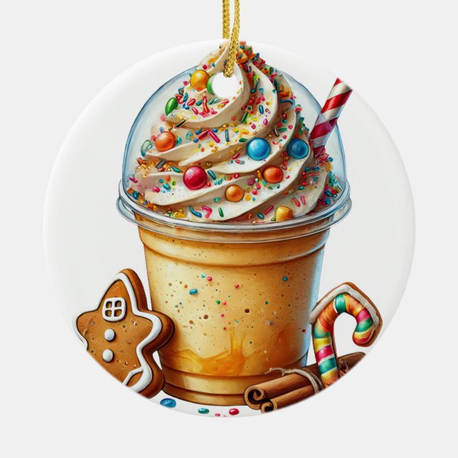 Christmas Coffee Ornaments (Front)