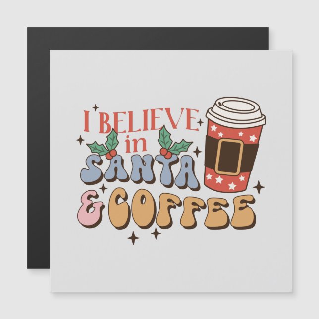 Christmas Coffee | Santa and Coffee (Front/Back)