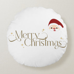 Christmas Cojín papa noel Round Cushion
