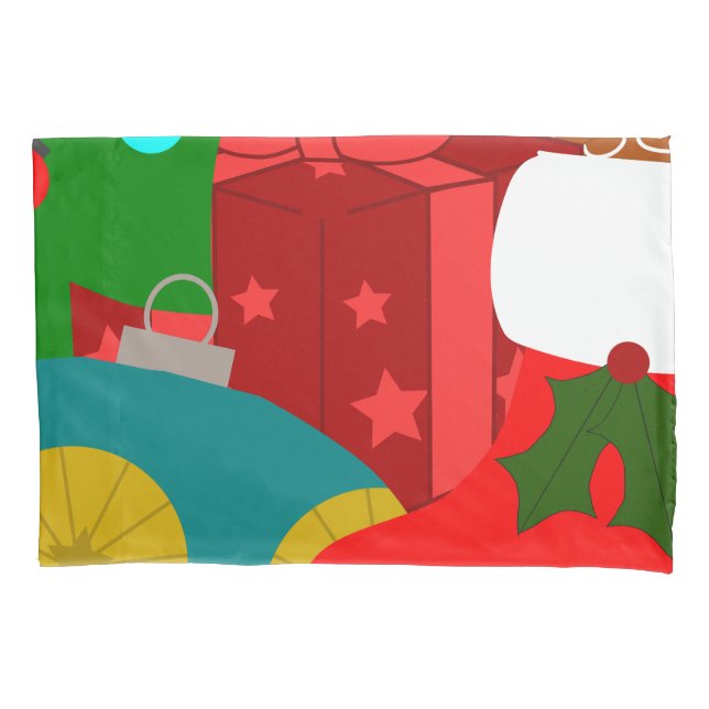 Christmas Collage  Pillowcase (Front)