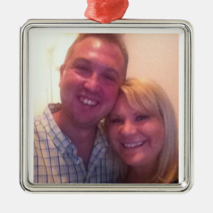 Christmas Collection Add  your Photo Metal Tree Decoration