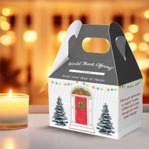 Christmas Collection Box for Charity or Mission