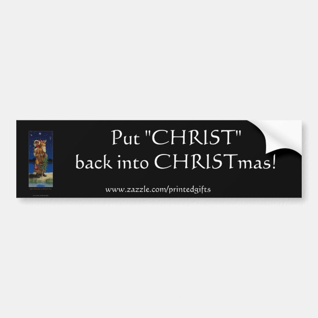 CHRISTMAS Collection Bumper Sticker (Front)