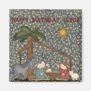 Christmas Collection Nativity Baby Jesus Magnet