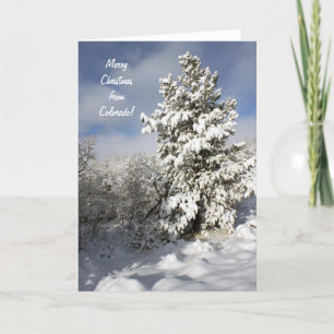 Christmas Colorado Card