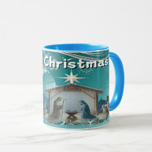 Christmas-colored cup
