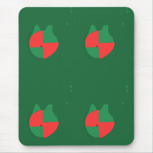 Christmas Colors Mouse Pad
