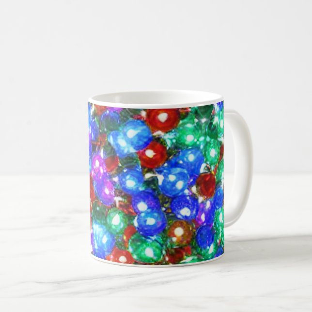 Christmas Coloured Candy Mug (Front Right)