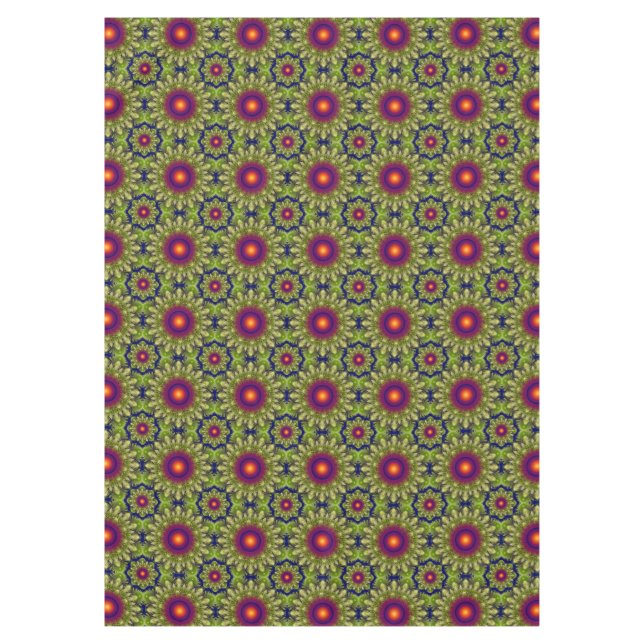 Christmas colourful texture tablecloth (Front)