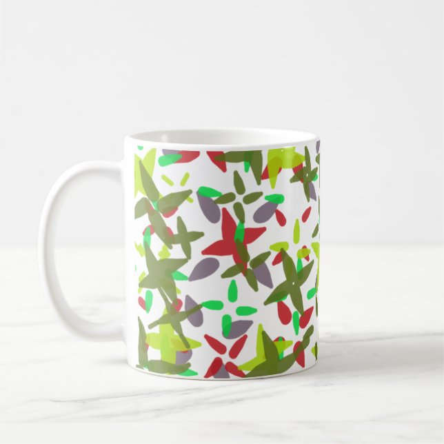  Christmas colours bright  Coffee Mug (Left)
