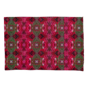 Christmas Colours Kaleidoscope Pillowcase