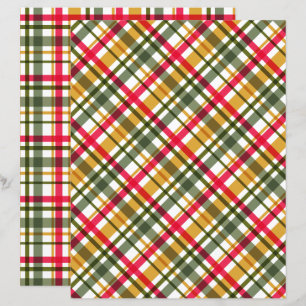 Christmas Colours Plaid 