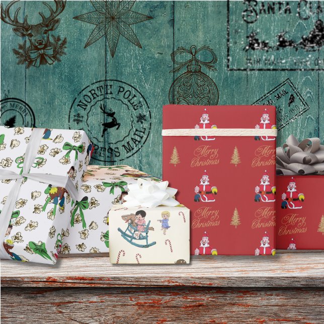 Christmas Comes But Once A Year Wrapping Paper (Creator Uploaded)