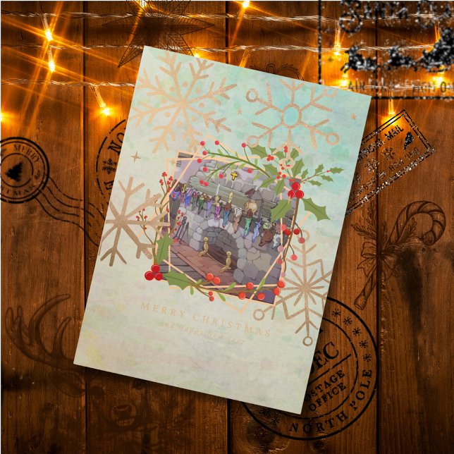 Christmas Comes But Once Trifold Christian Card (Creator Uploaded)