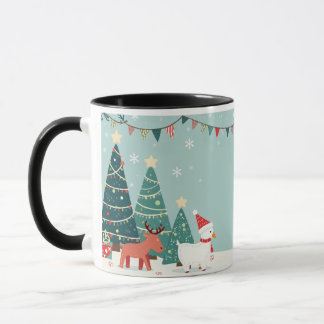 Christmas commemorative mug