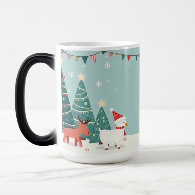christmas commemorative mug (Left)
