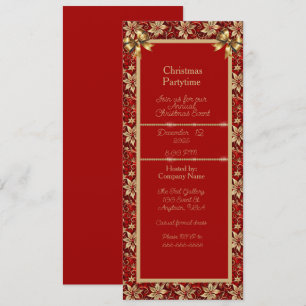 Christmas Company Partytime Invitation