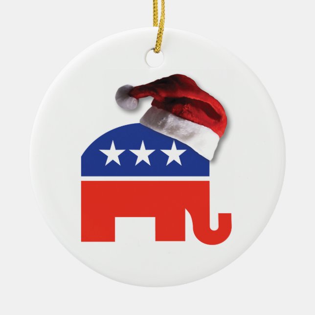 Christmas Conservative Ceramic Tree Decoration (Front)
