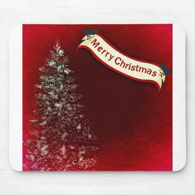 Christmas Contemplative Christmas Time Mouse Pad (Front)