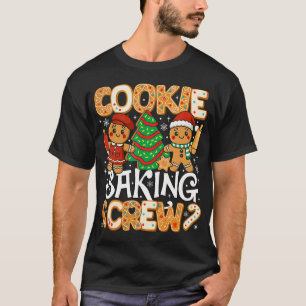 Christmas Cookie Baking Crew Family Baking Gingerb T-Shirt