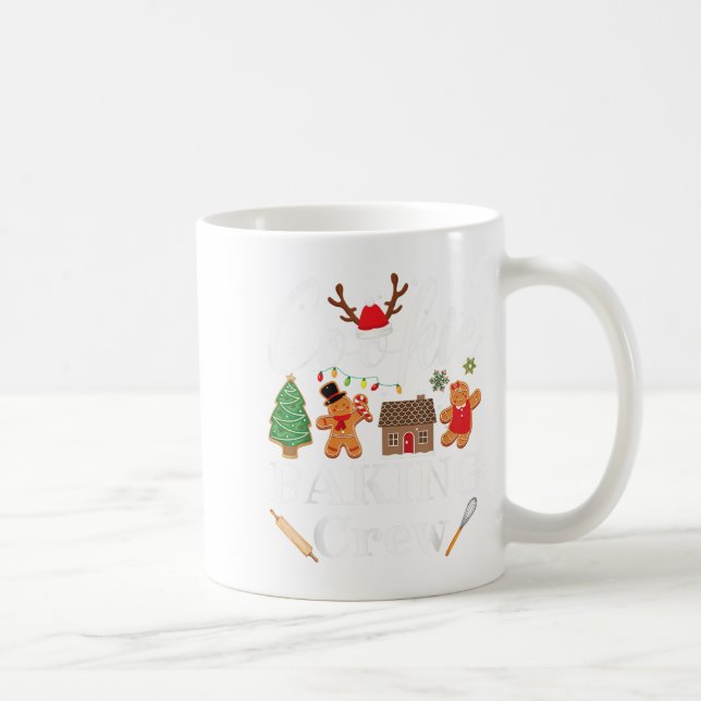 Christmas Cookie Baking Crew Family Baking Team Fu Coffee Mug (Right)