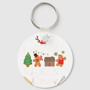 Christmas Cookie Baking Crew Family Baking Team Fu Key Ring