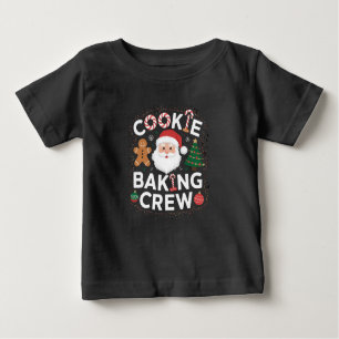 Christmas Cookie Baking Crew Family Christmas  Baby T-Shirt