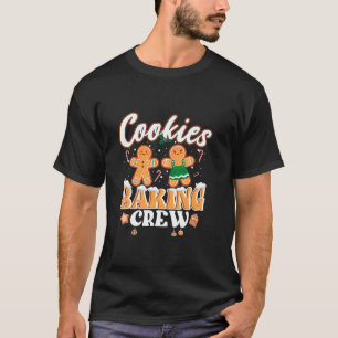 Christmas Cookie Baking Crew Family Matching Bakin T-Shirt