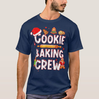 Christmas Cookie Baking Crew Funny Family Xmas hol T-Shirt