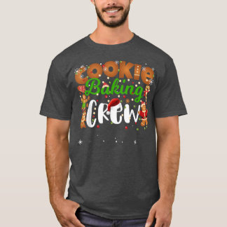 Christmas Cookie Baking Crew Funny Matching Family T-Shirt