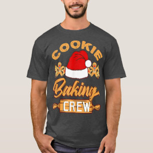 Christmas Cookie Baking Crew Funny Pyjamas Family T-Shirt