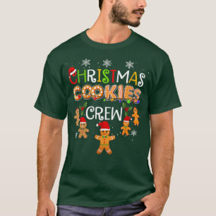 Christmas Cookie Baking Crew Funny Pyjamas Family  T-Shirt