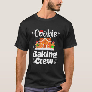 Christmas Cookie Baking Crew Funny Pyjamas Family T-Shirt